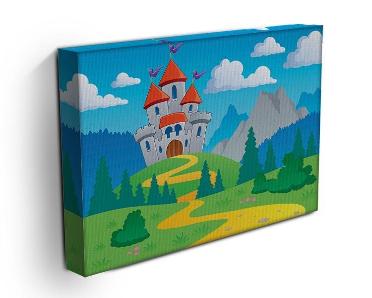 Castle theme landscap Canvas Print or Poster - Canvas Art Rocks - 3