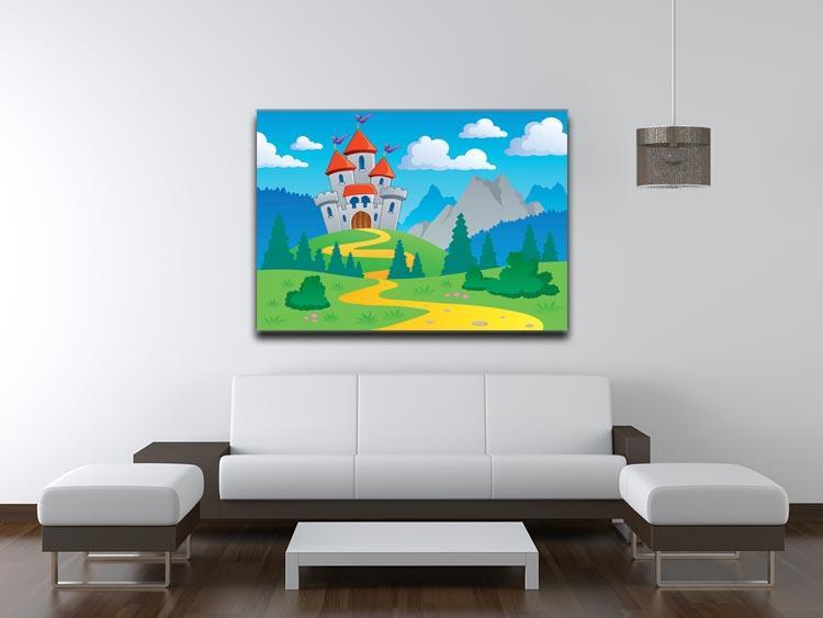 Castle theme landscap Canvas Print or Poster - Canvas Art Rocks - 4