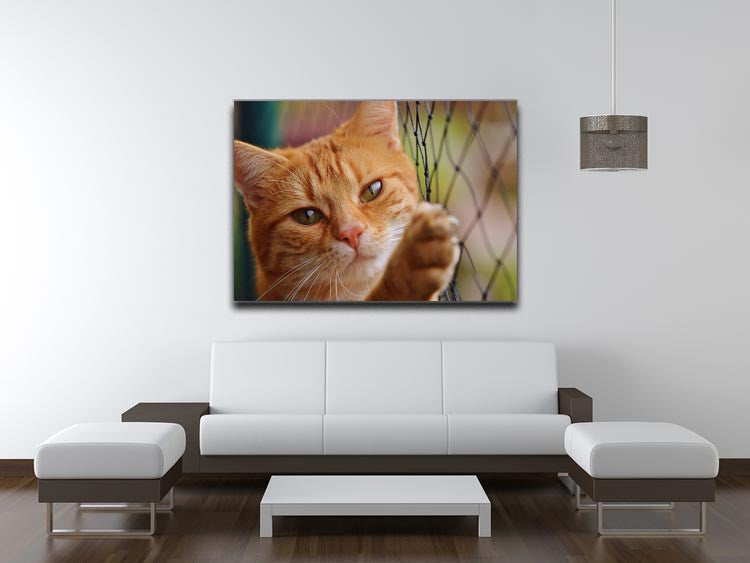 Cat Print - Canvas Art Rocks - 4