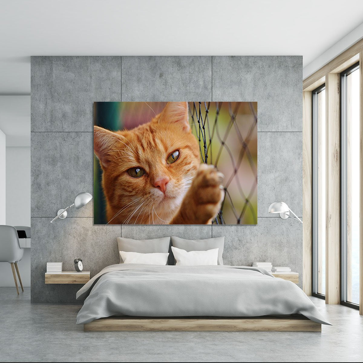 Cat Canvas Print or Poster