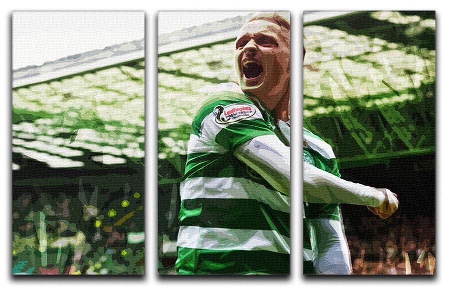Celtic Leigh Griffiths 3 Split Panel Canvas Print - Canvas Art Rocks - 1