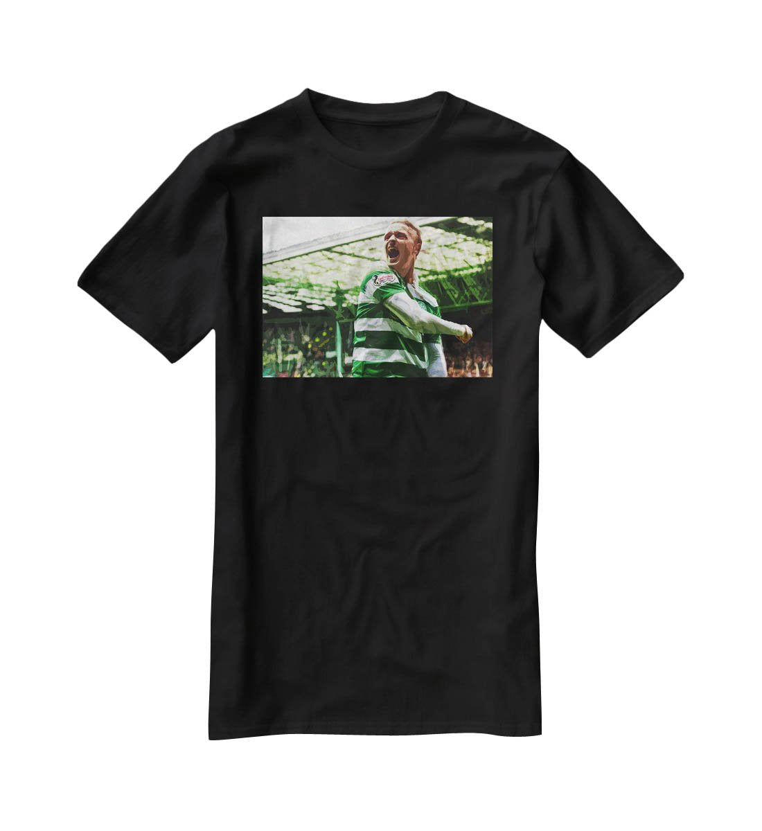 Celtic Leigh Griffiths T-Shirt - Canvas Art Rocks - 1