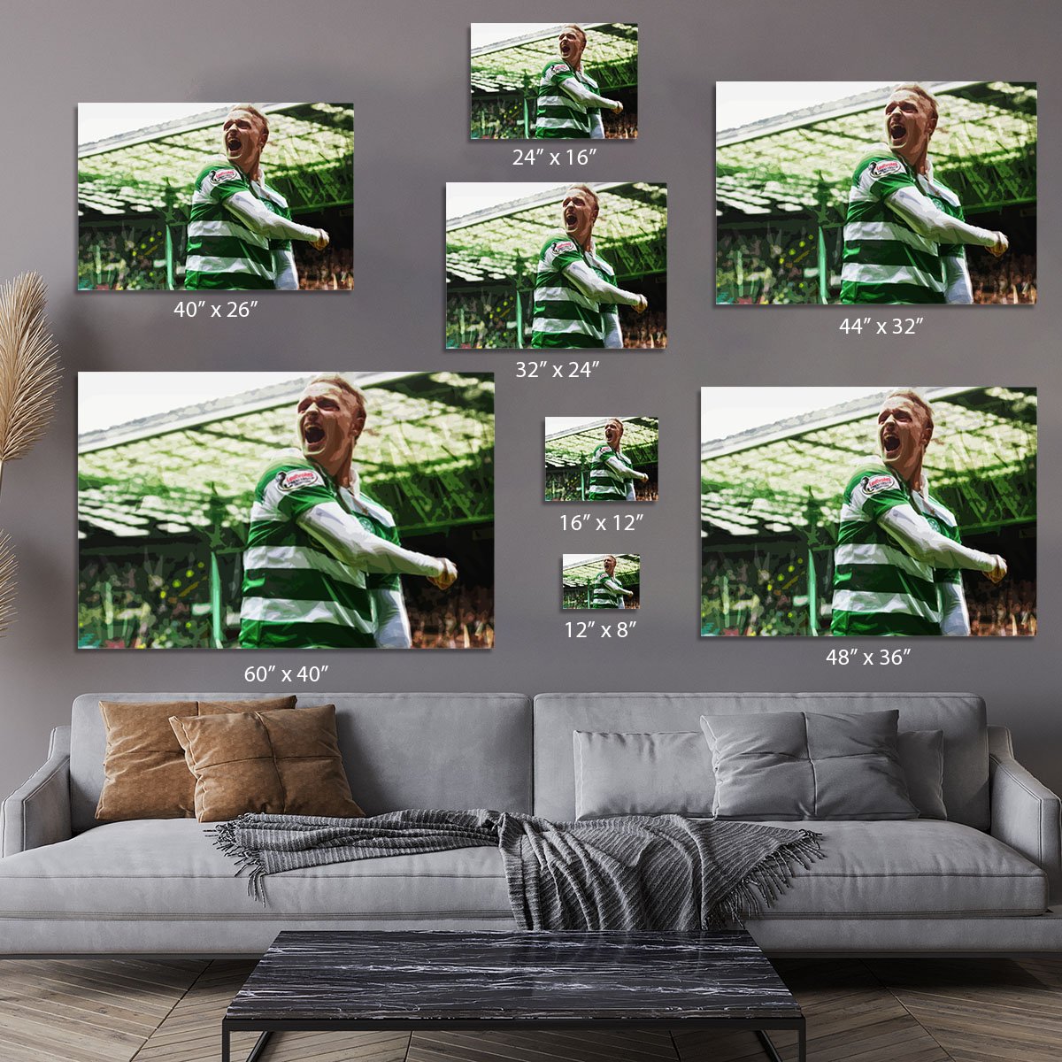 Celtic Leigh Griffiths Canvas Print or Poster