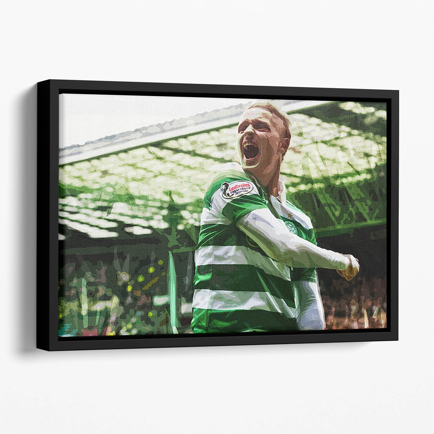 Celtic Leigh Griffiths Floating Framed Canvas