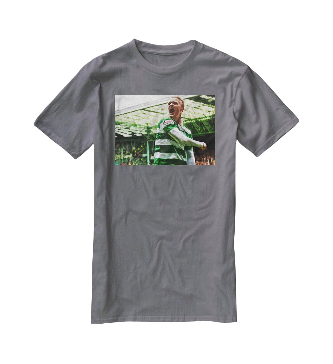 Celtic Leigh Griffiths T-Shirt - Canvas Art Rocks - 3