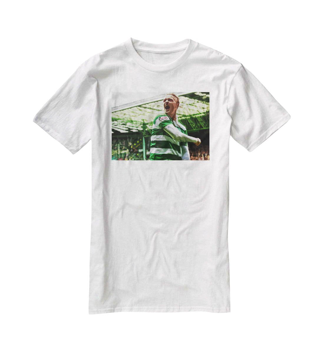 Celtic Leigh Griffiths T-Shirt - Canvas Art Rocks - 5