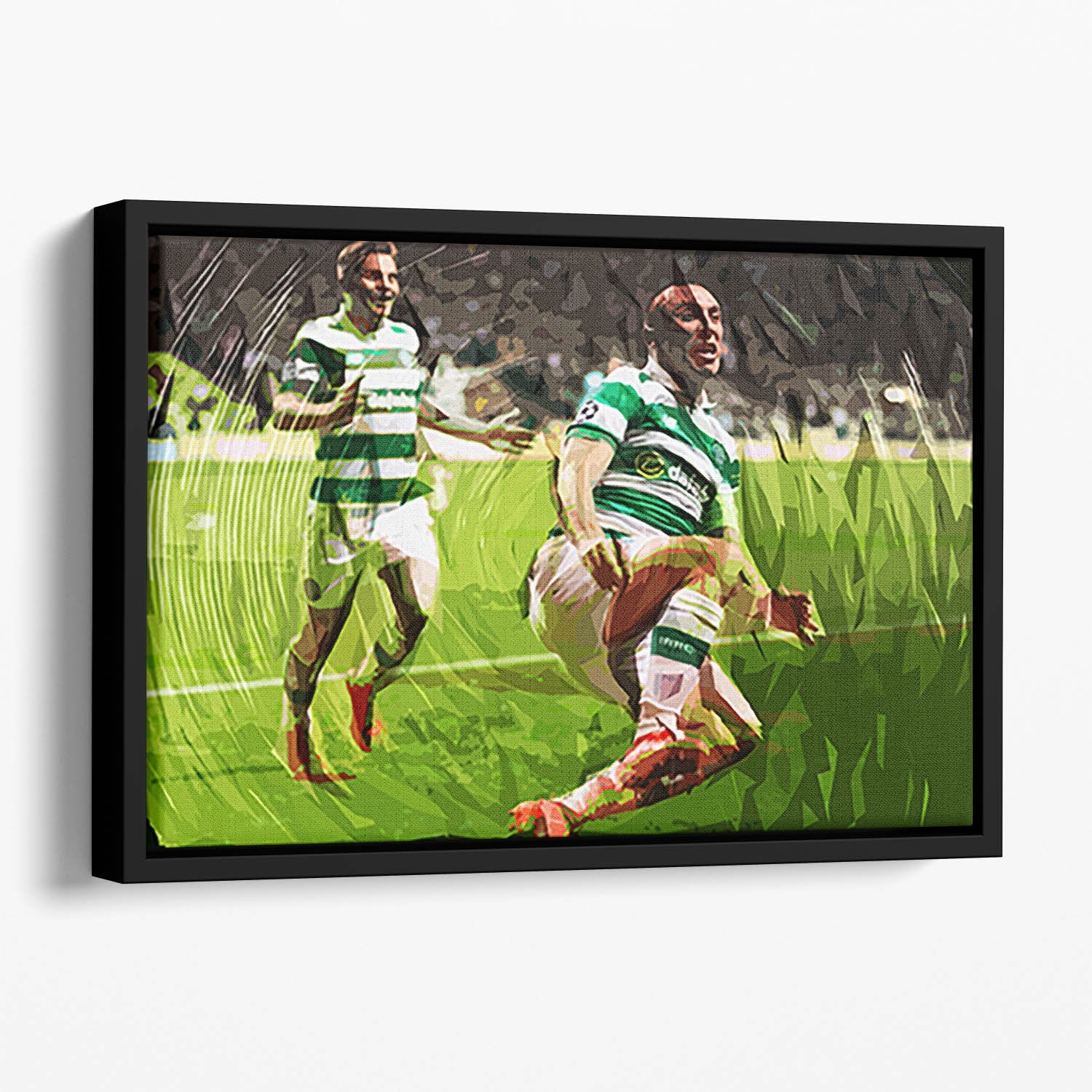 Celtic Scott Brown Floating Framed Canvas