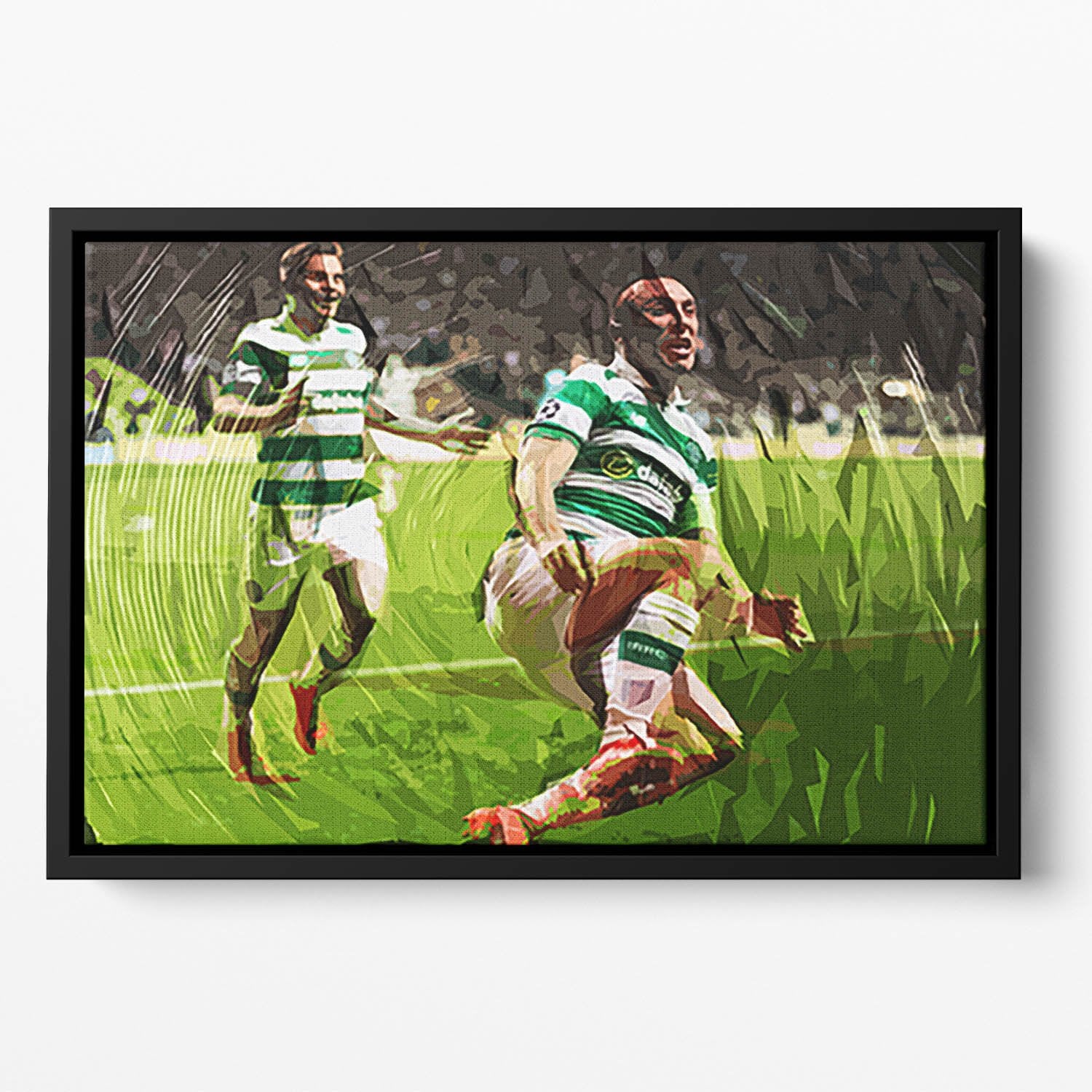 Celtic Scott Brown Floating Framed Canvas