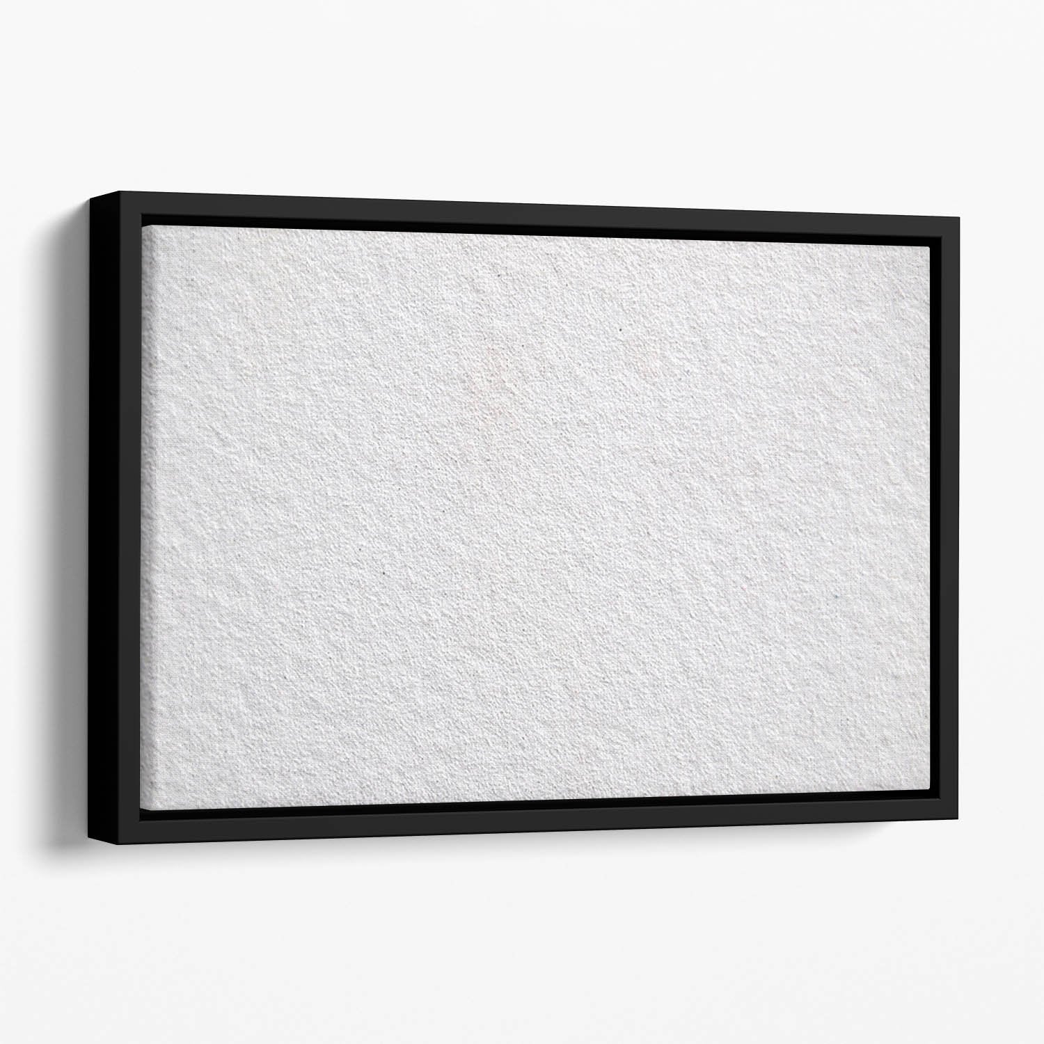 Cement texture Floating Framed Canvas