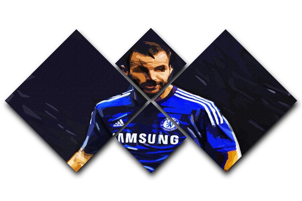 Cesc Fabregas 4 Square Multi Panel Canvas  - Canvas Art Rocks - 1