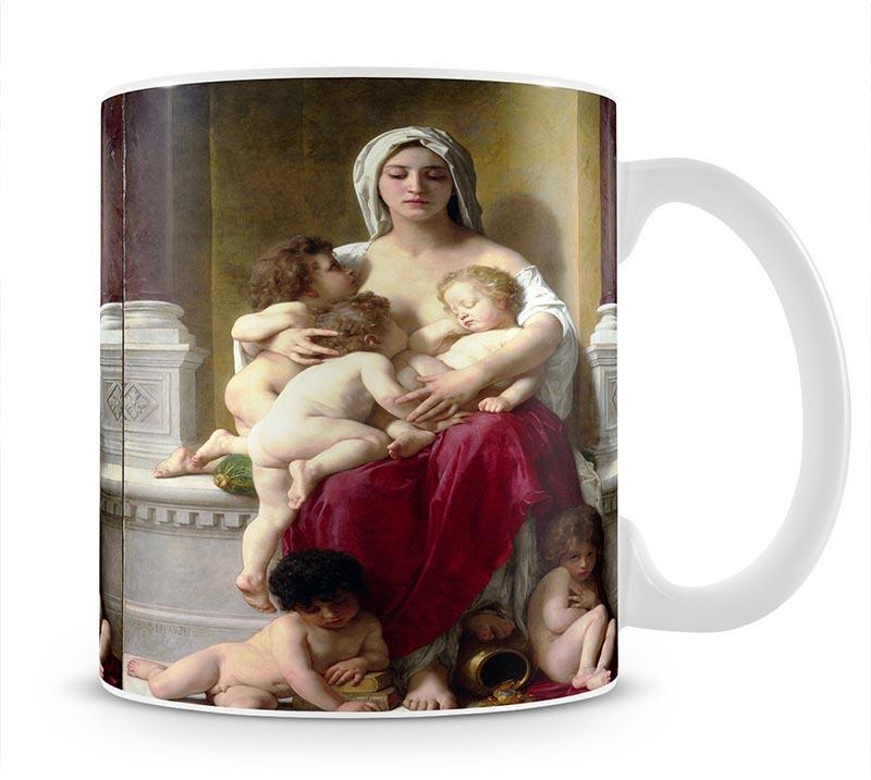 Charity By Bouguereau Mug - Canvas Art Rocks - 1