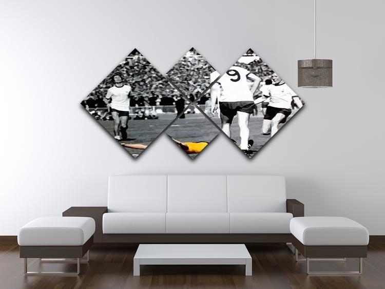 Charlie George 4 Square Multi Panel Canvas - Canvas Art Rocks - 3