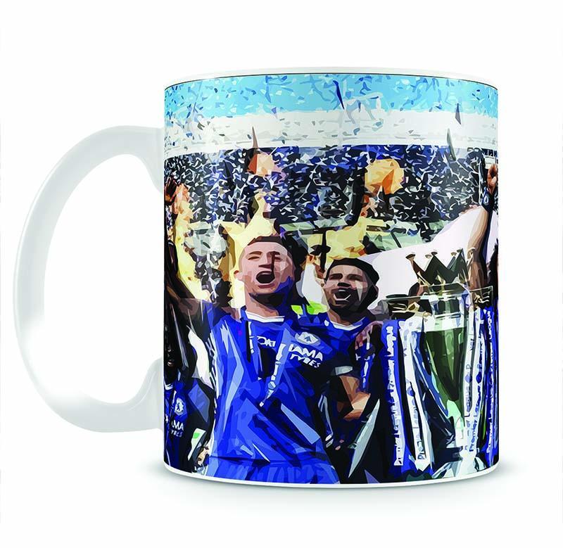 Chelsea FC Premier League Winners 2017 Mug - Canvas Art Rocks - 2