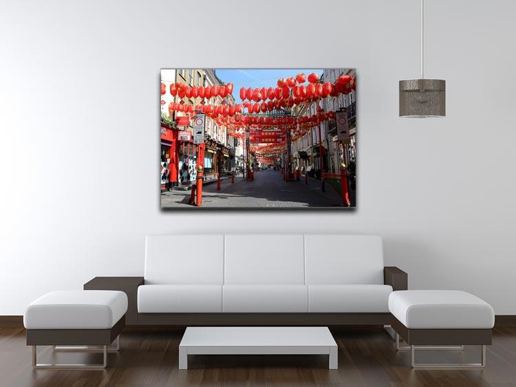 Chinatown London under Lockdown 2020 Canvas Print or Poster