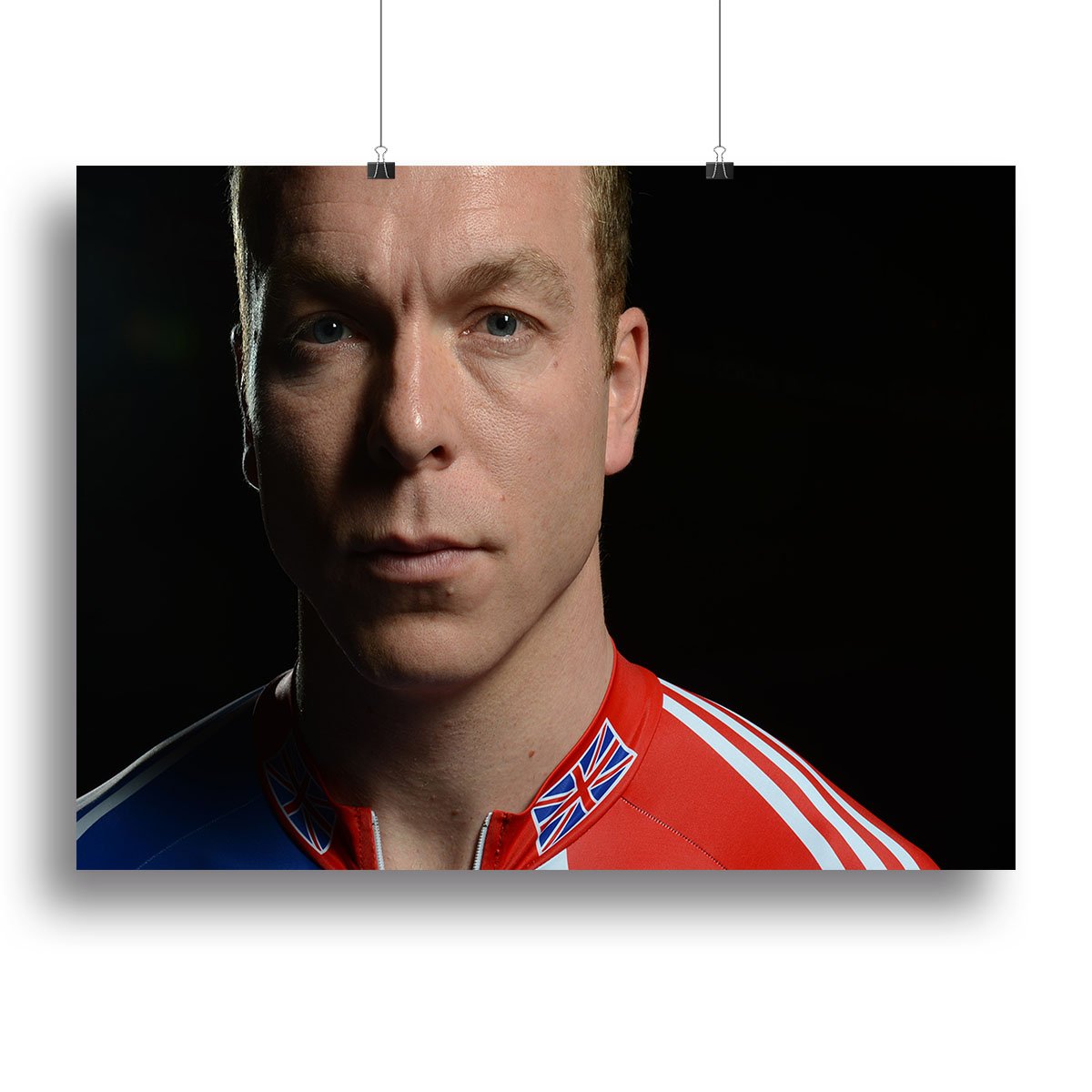 Chris Hoy 2012 Canvas Print or Poster
