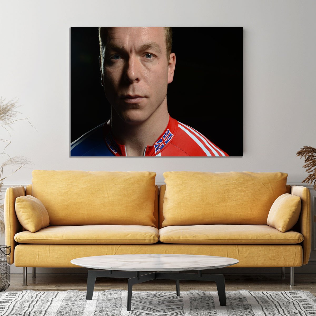 Chris Hoy 2012 Canvas Print or Poster