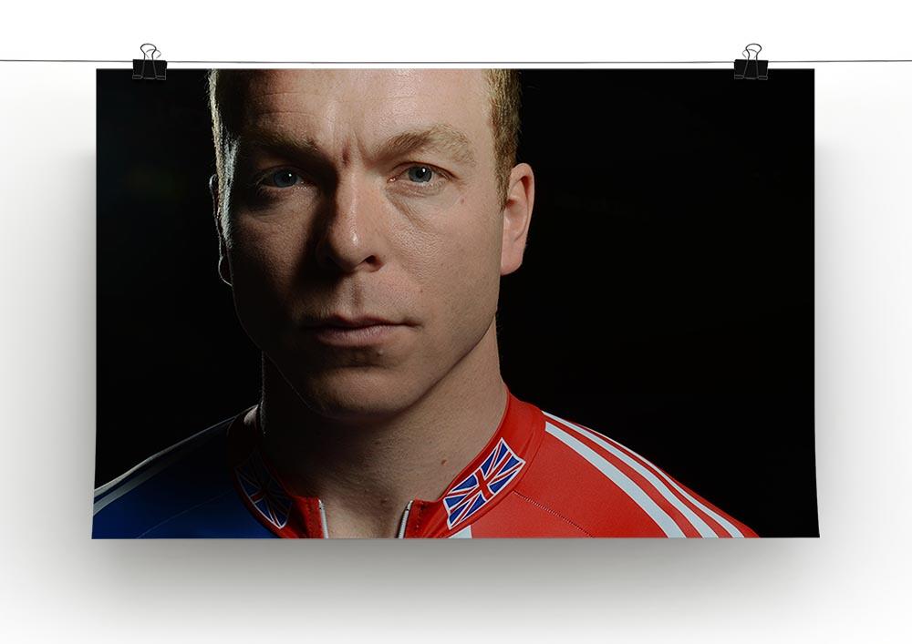 Chris Hoy 2012 Canvas Print or Poster - Canvas Art Rocks - 2