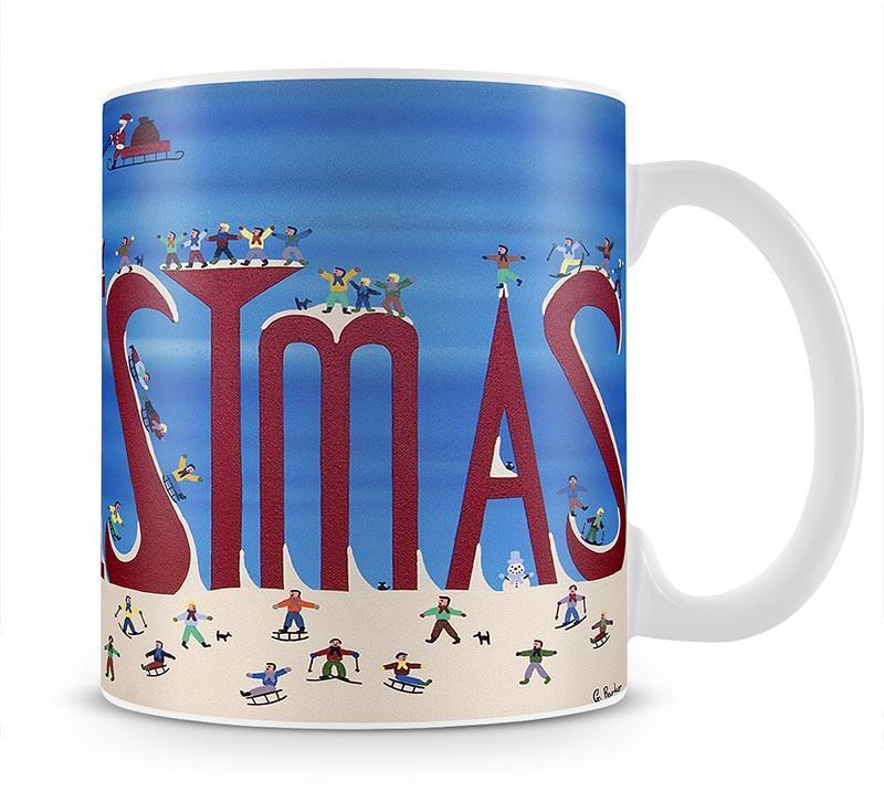 Christmas by Gordon Barker Mug - Canvas Art Rocks - 1