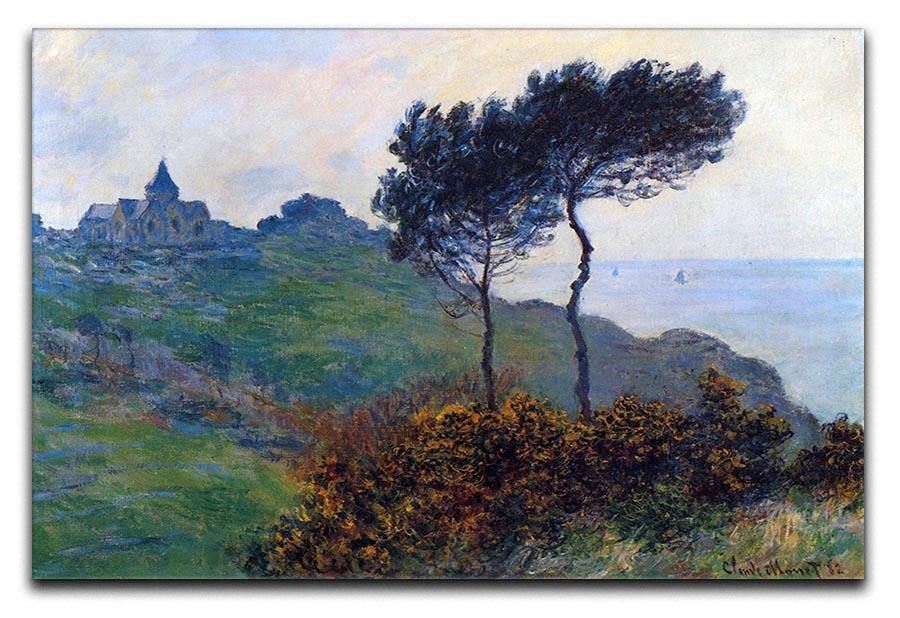 Church at Varengeville by Monet Canvas Print & Poster  - Canvas Art Rocks - 1