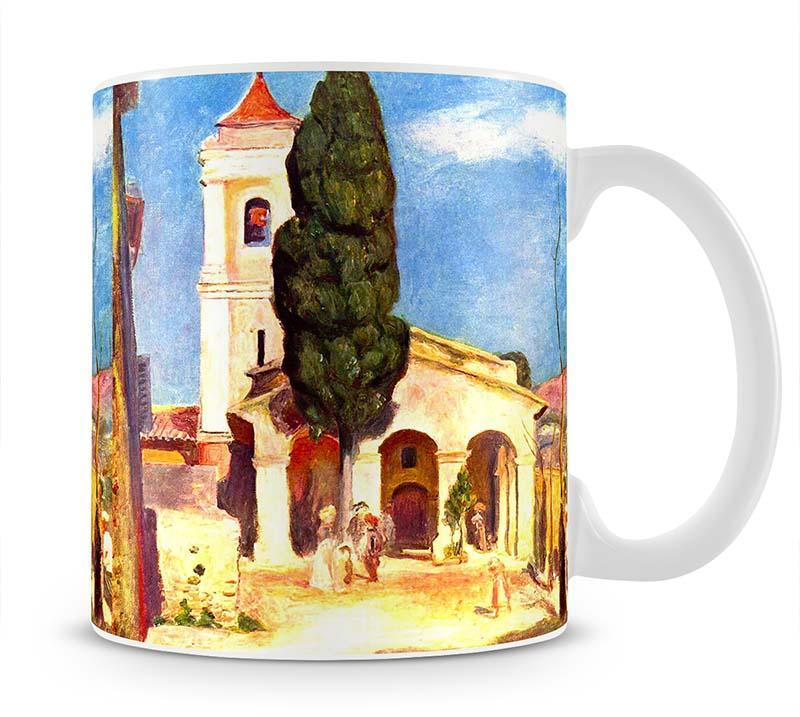 Church in Cagnes by Renoir Mug - Canvas Art Rocks - 1