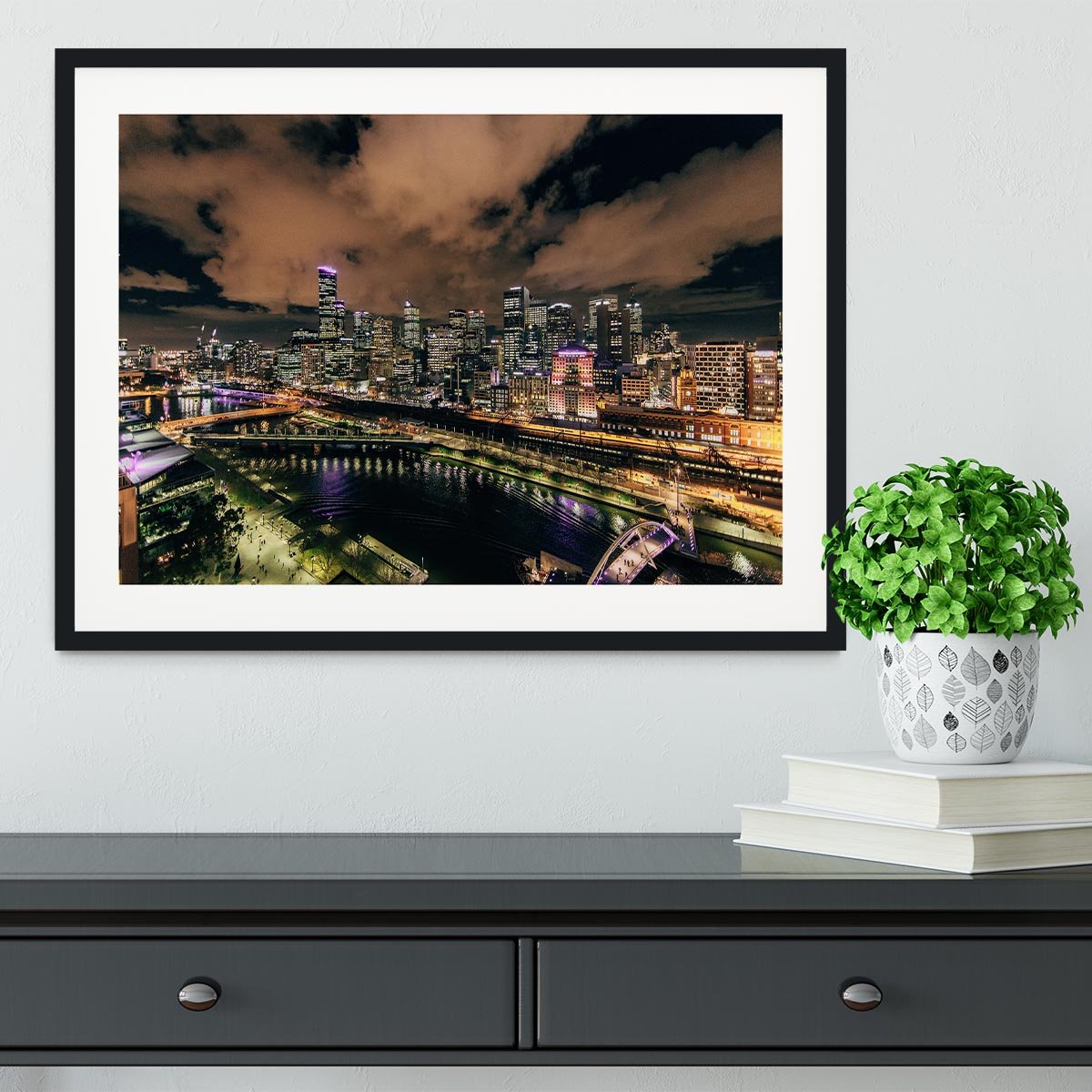 Cityscape Framed Print - Canvas Art Rocks - 1