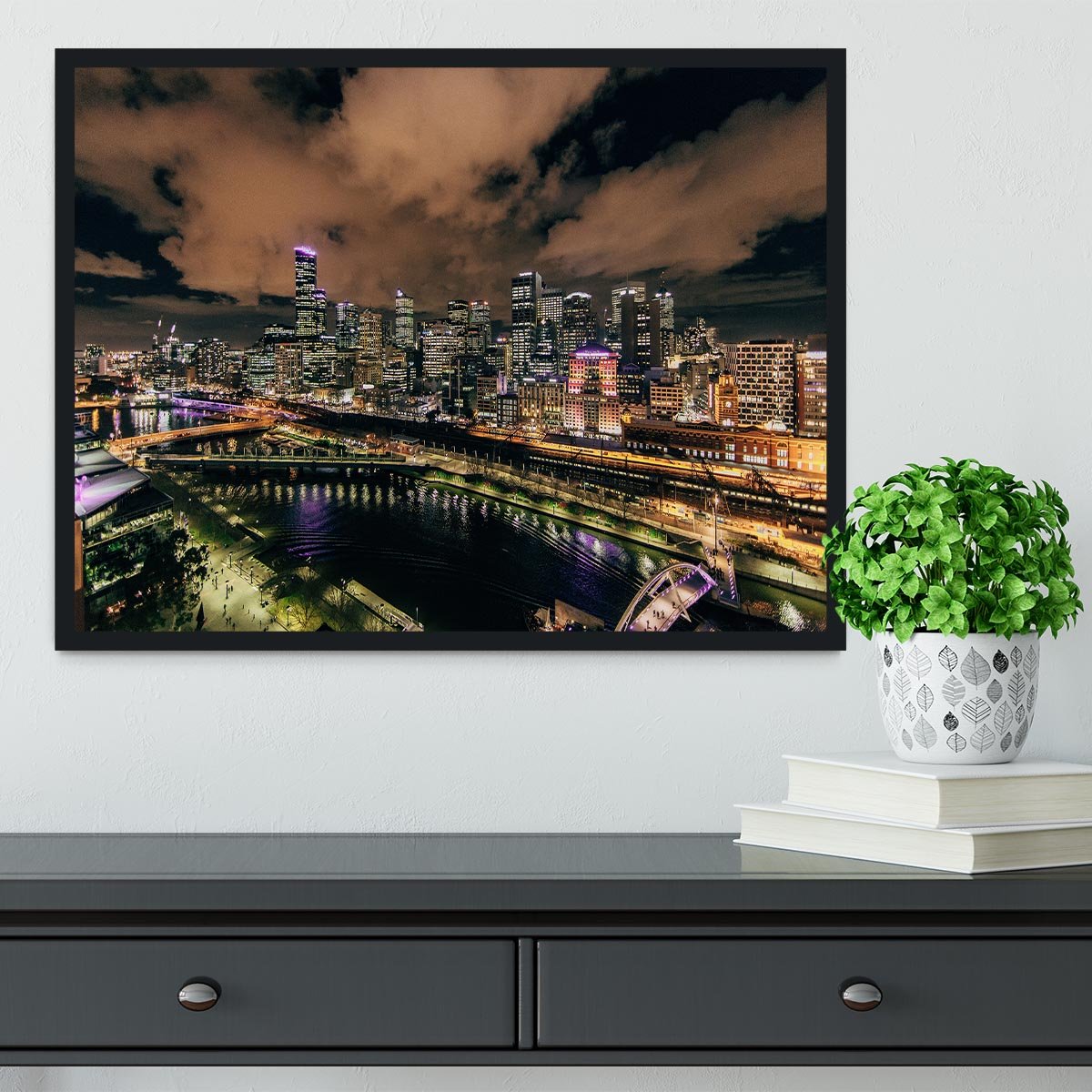 Cityscape Framed Print - Canvas Art Rocks - 2