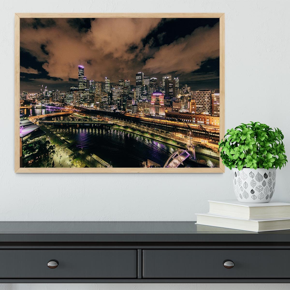 Cityscape Framed Print - Canvas Art Rocks - 4