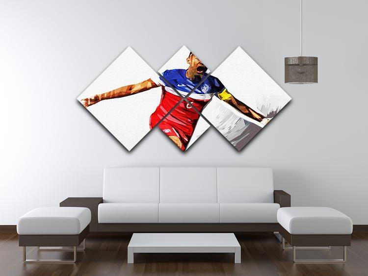 Clint Dempsey 4 Square Multi Panel Canvas - Canvas Art Rocks - 3