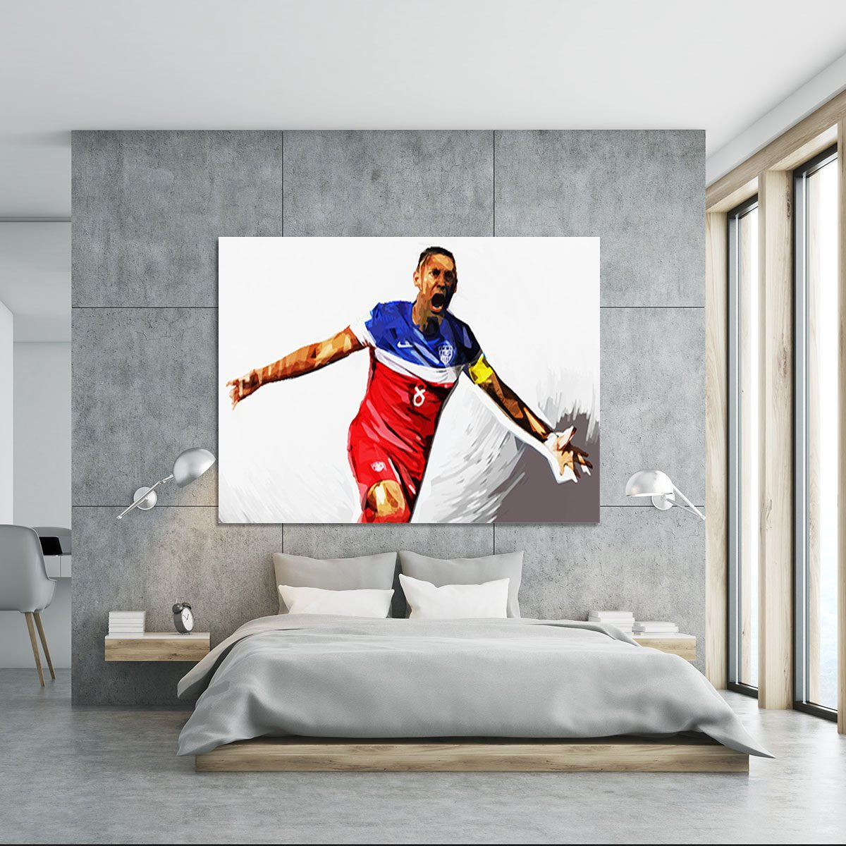 Clint Dempsey Canvas Print or Poster