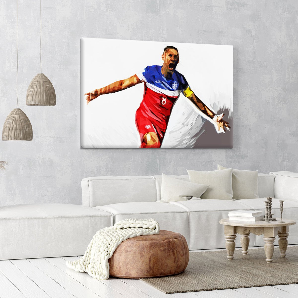 Clint Dempsey Canvas Print or Poster