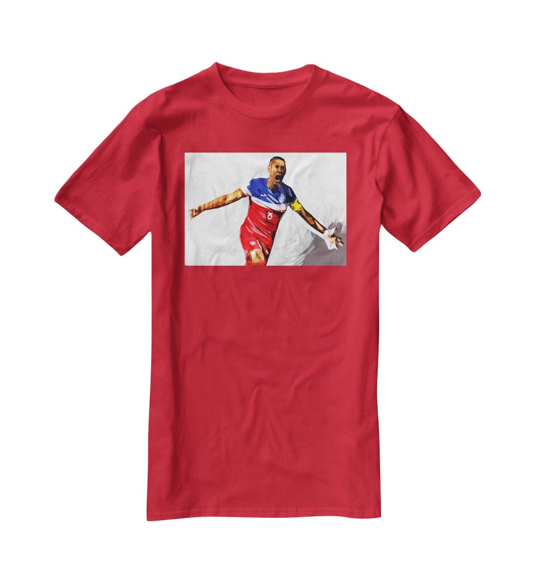 Clint Dempsey T-Shirt - Canvas Art Rocks - 4