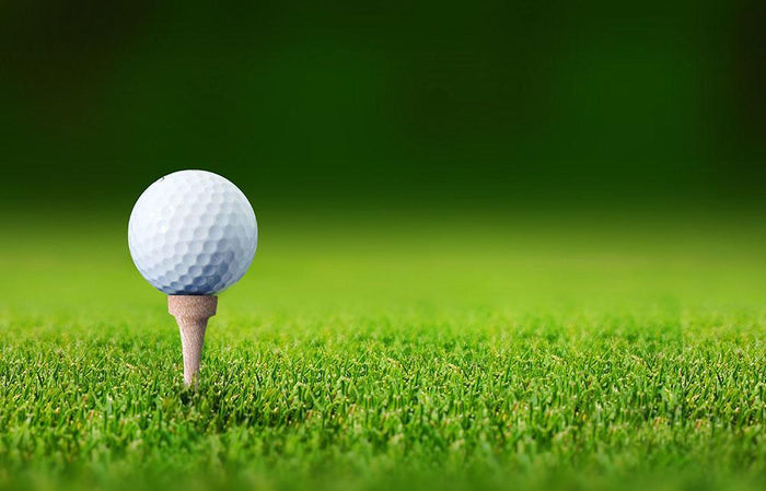 Close up golf ball Wall Mural Wallpaper