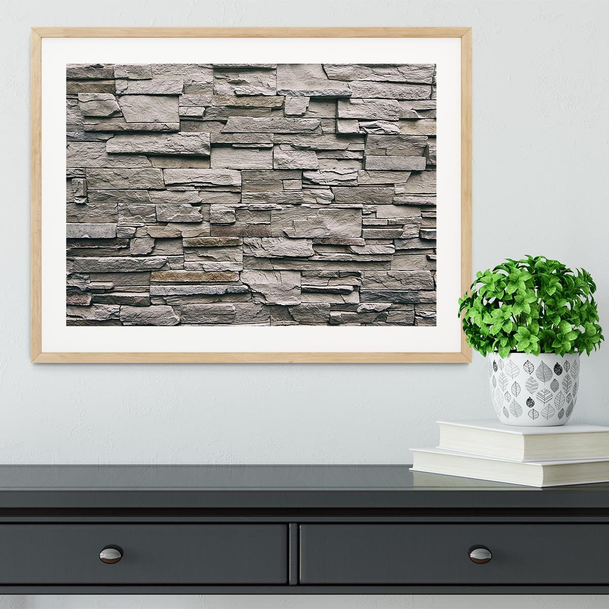 Close up of modern style design Framed Print - Canvas Art Rocks - 3