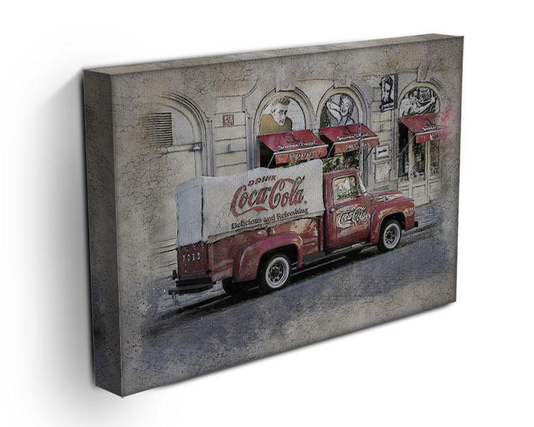 Coca Cola Van Painting Canvas Print or Poster - Canvas Art Rocks - 3