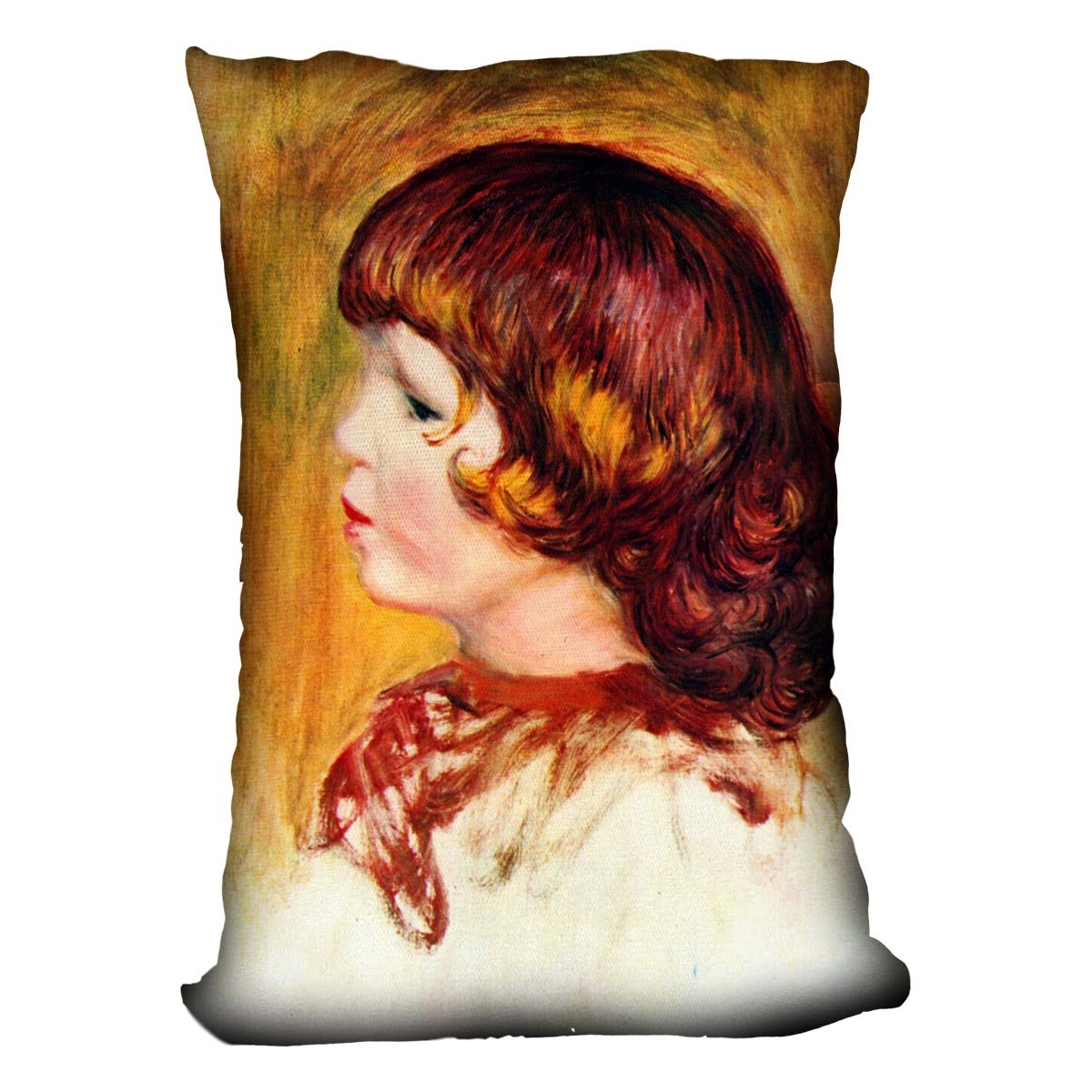 Coco by Renoir Throw Pillow