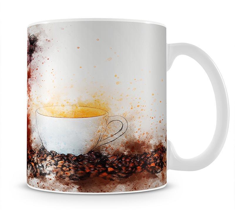 Coffee Painting Mug - Canvas Art Rocks - 1