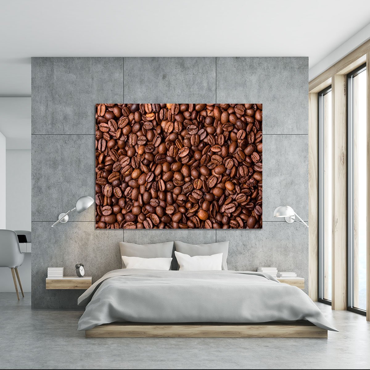 Coffee grains Canvas Print or Poster