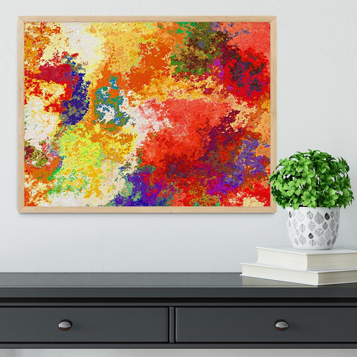 Colour Splash Version 2 Framed Print - Canvas Art Rocks - 4