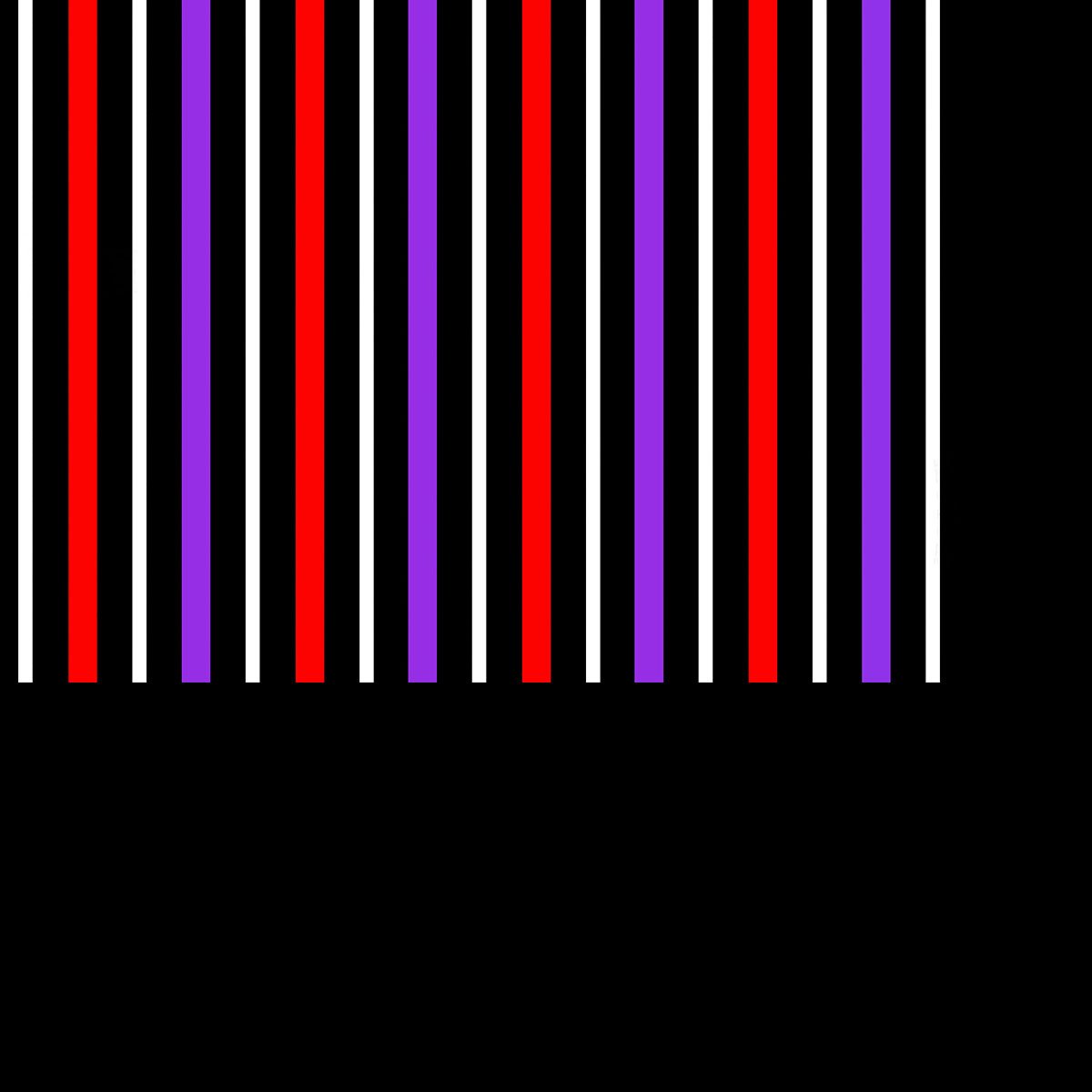 Colour Stripes FS2 Canvas Print or Poster