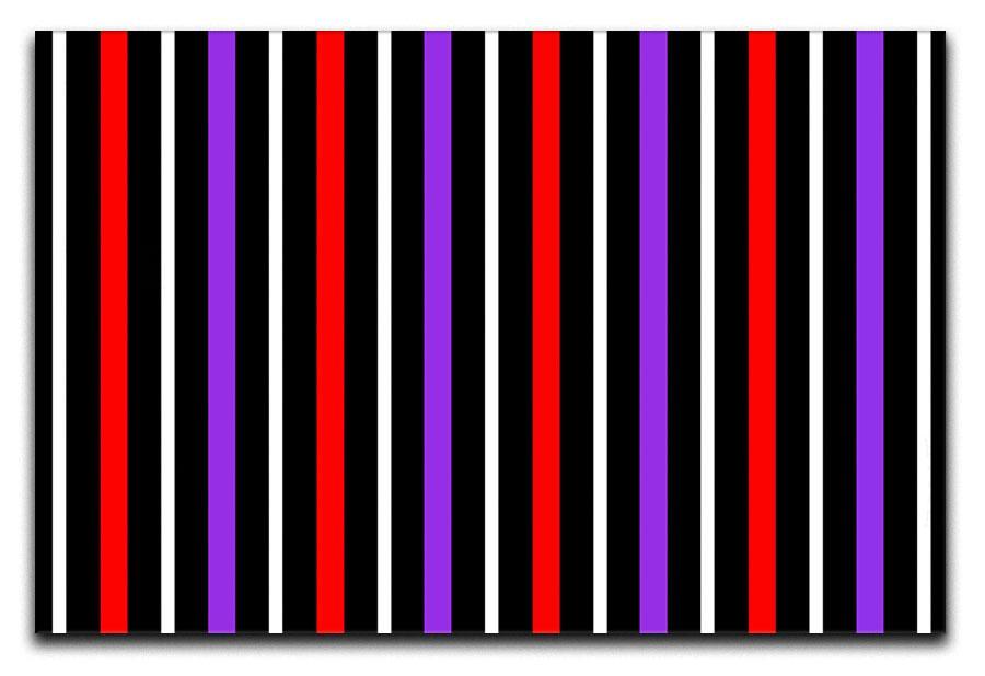 Colour Stripes FS2 Canvas Print or Poster  - Canvas Art Rocks - 1