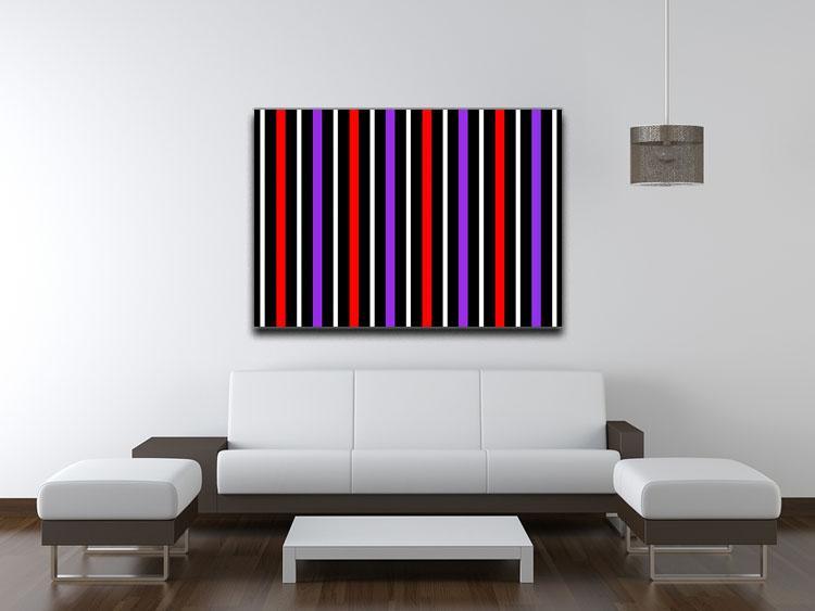 Colour Stripes FS2 Canvas Print or Poster - Canvas Art Rocks - 4