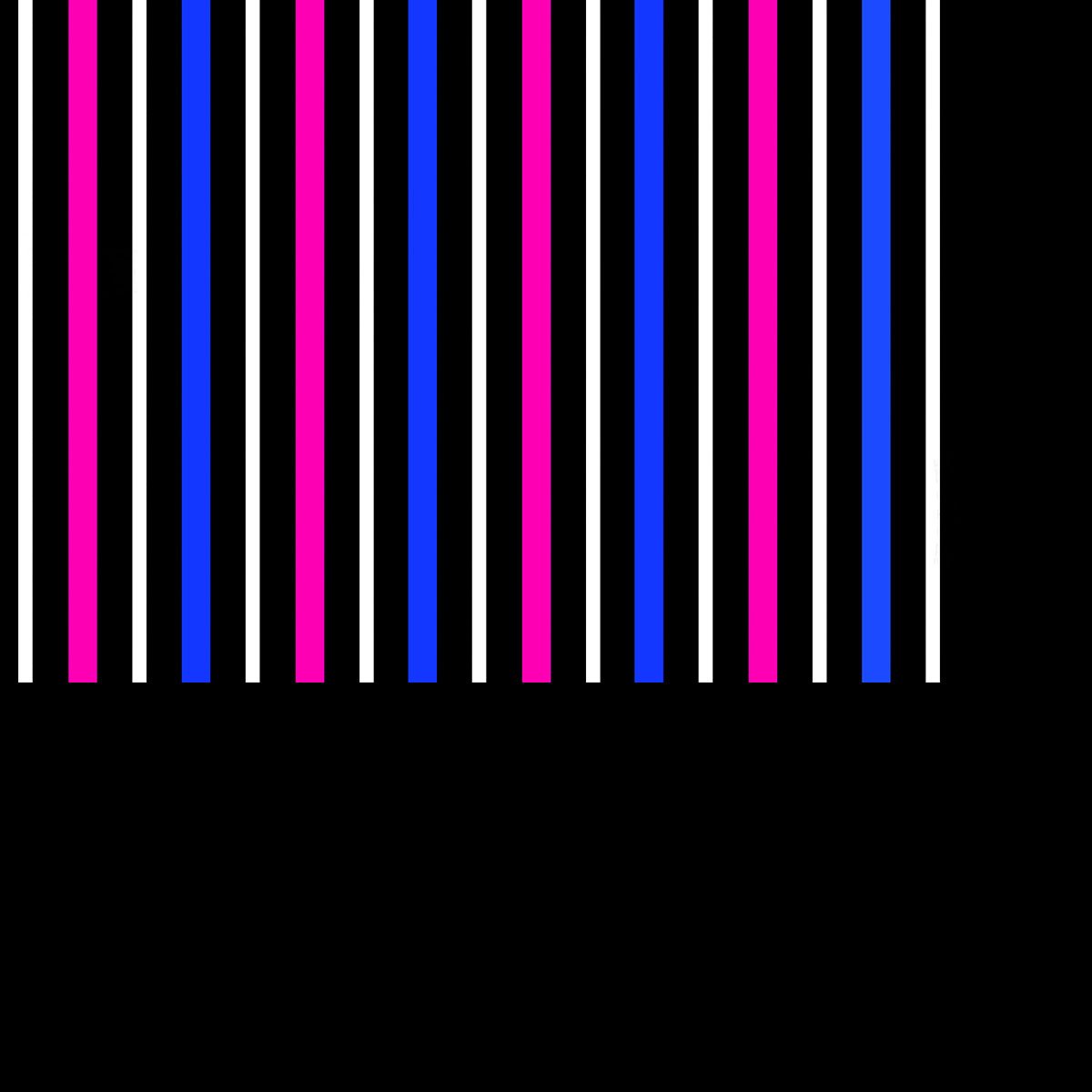 Colour Stripes FS3 Canvas Print or Poster