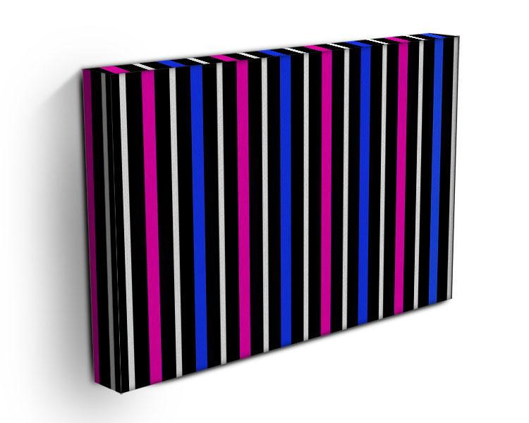 Colour Stripes FS3 Canvas Print or Poster - Canvas Art Rocks - 3