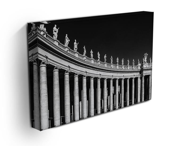 Columnar Building Print - Canvas Art Rocks - 3