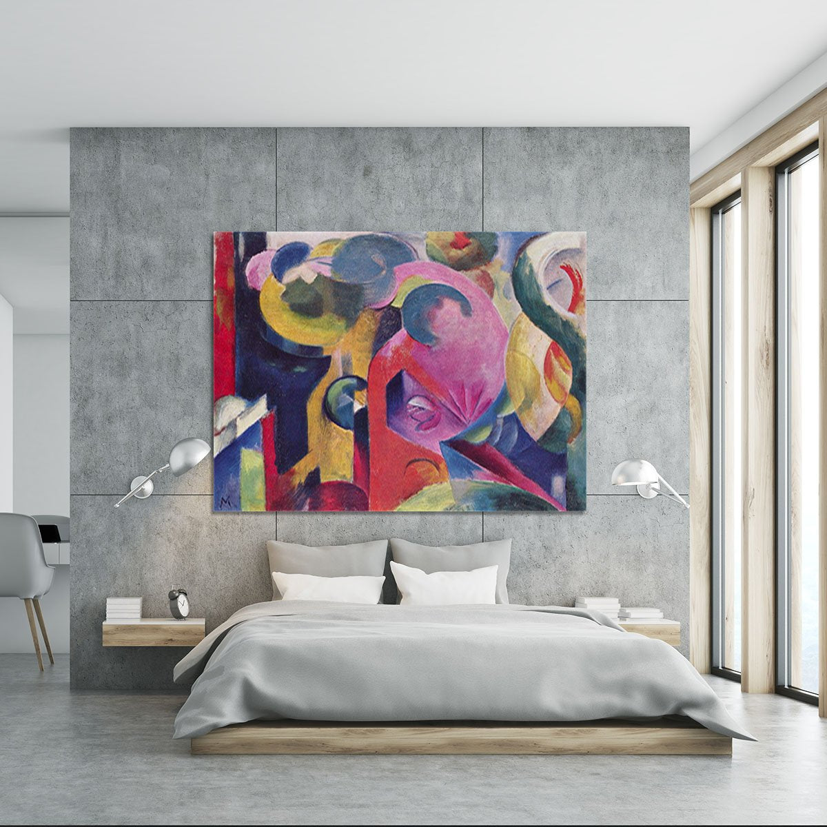 Composition III by Franz Marc Canvas Print or Poster