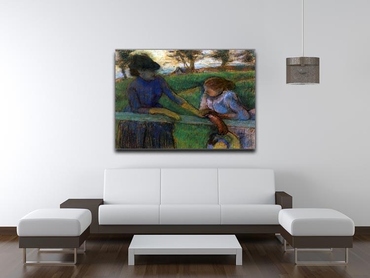 Conversation by Degas Canvas Print or Poster - Canvas Art Rocks - 4