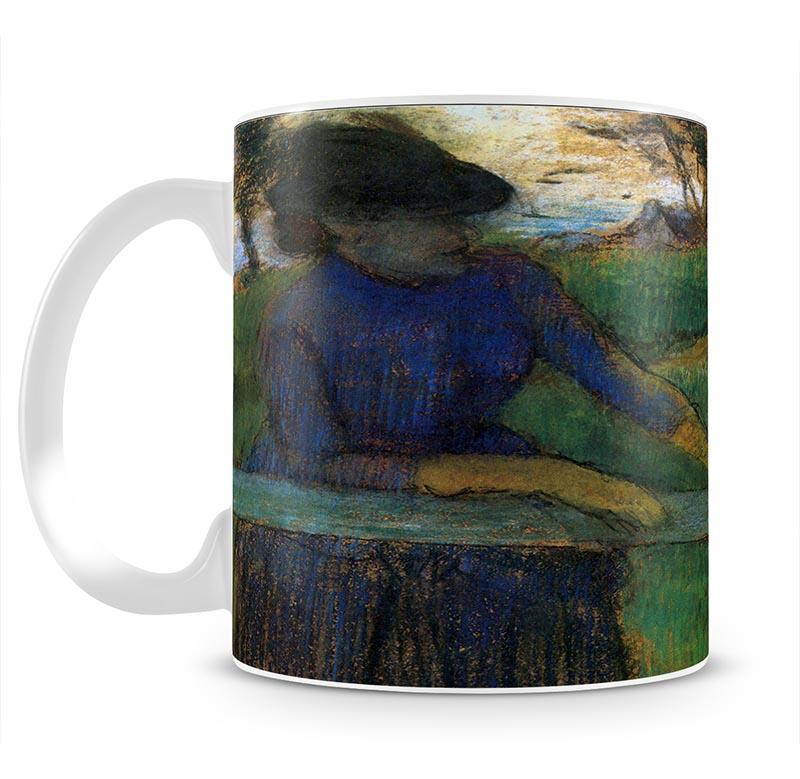 Conversation by Degas Mug - Canvas Art Rocks - 1