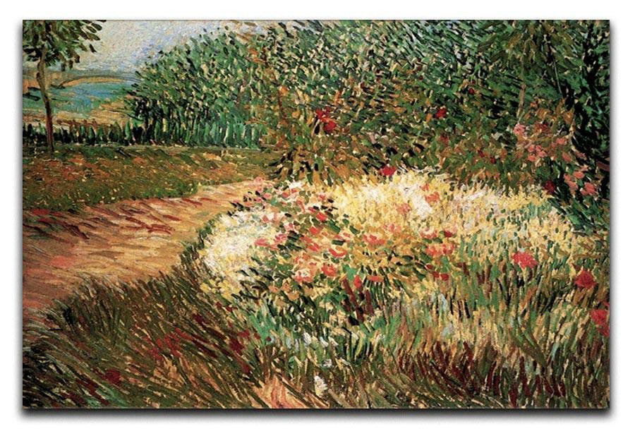 Corner of Voyer d Argenson Park at Asnieres by Van Gogh Canvas Print & Poster  - Canvas Art Rocks - 1