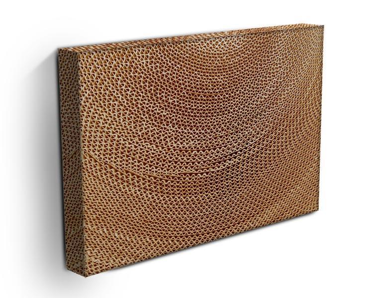 Corrugated cardboard abstract Canvas Print or Poster - Canvas Art Rocks - 3