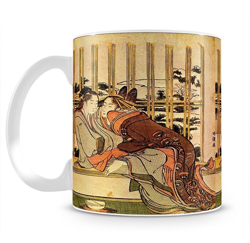 Couples by Hokusai Mug - Canvas Art Rocks - 2